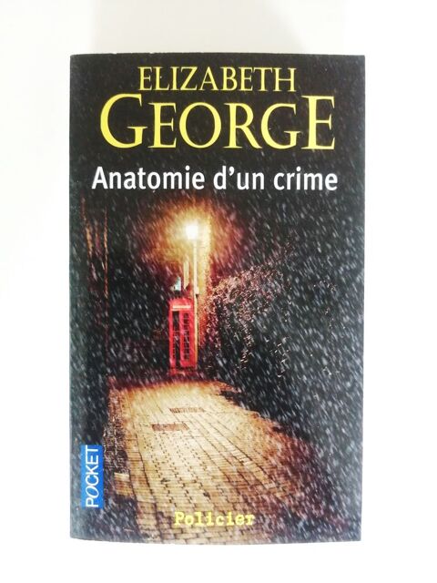 Livre Anatomie d'un Crime d'Élizabeth George 2 Puteaux (92)