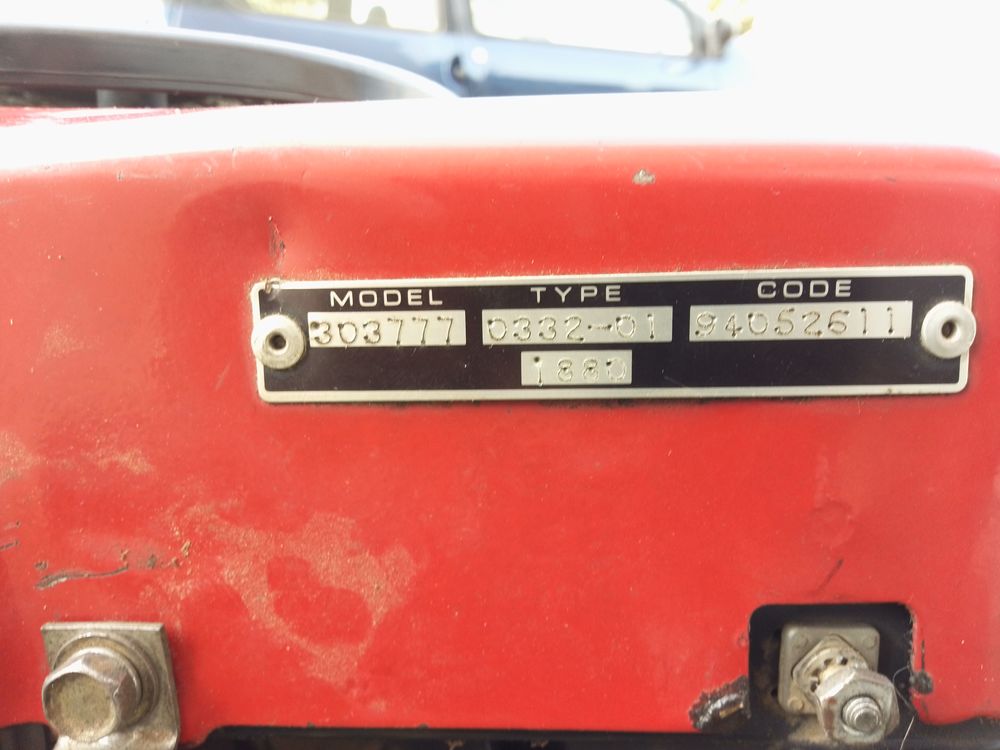 MOTEUR TRACTEUR TONDEUSE AUTOPORT&Eacute;E BRIGGS ET STRATTON OHV Bricolage