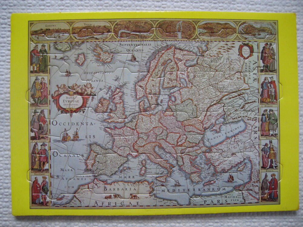 Puzzle 56p " Nova Evropae " - neuf, vintage 