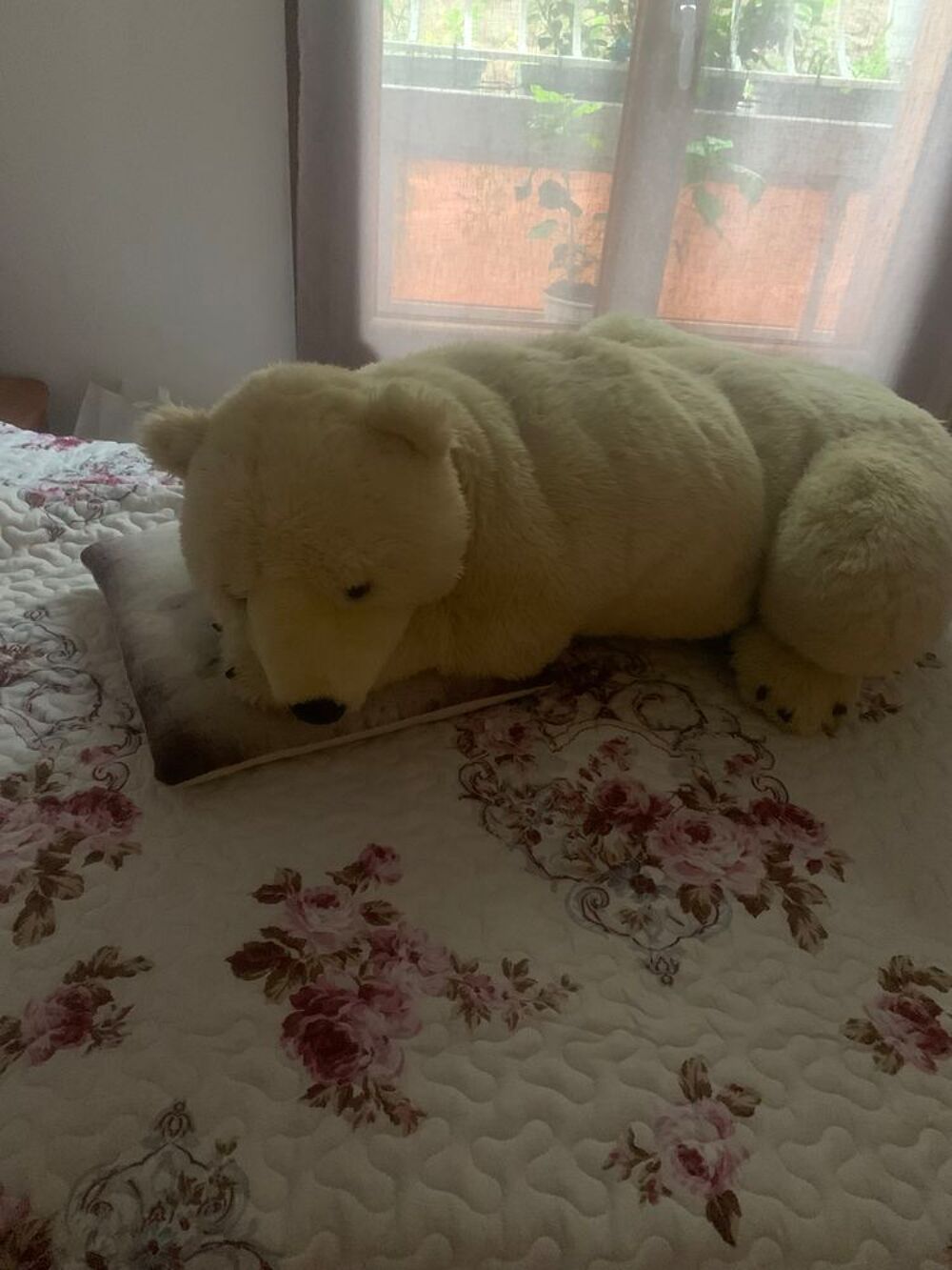 Magnifique peluche ours polaire g&eacute;ant Jeux / jouets