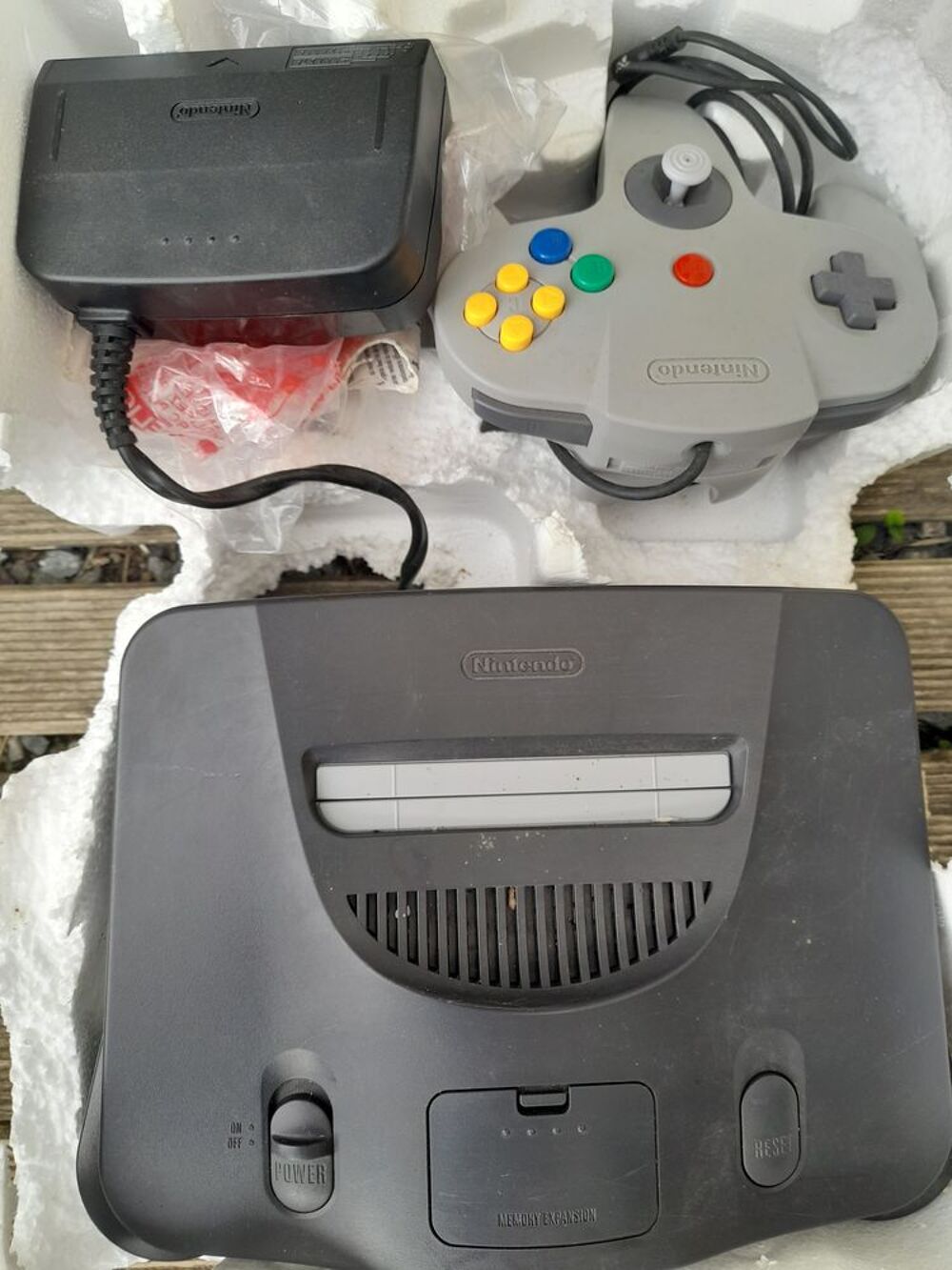 NITENDO 64 MARIO PAK TRES RARE Consoles et jeux vidos