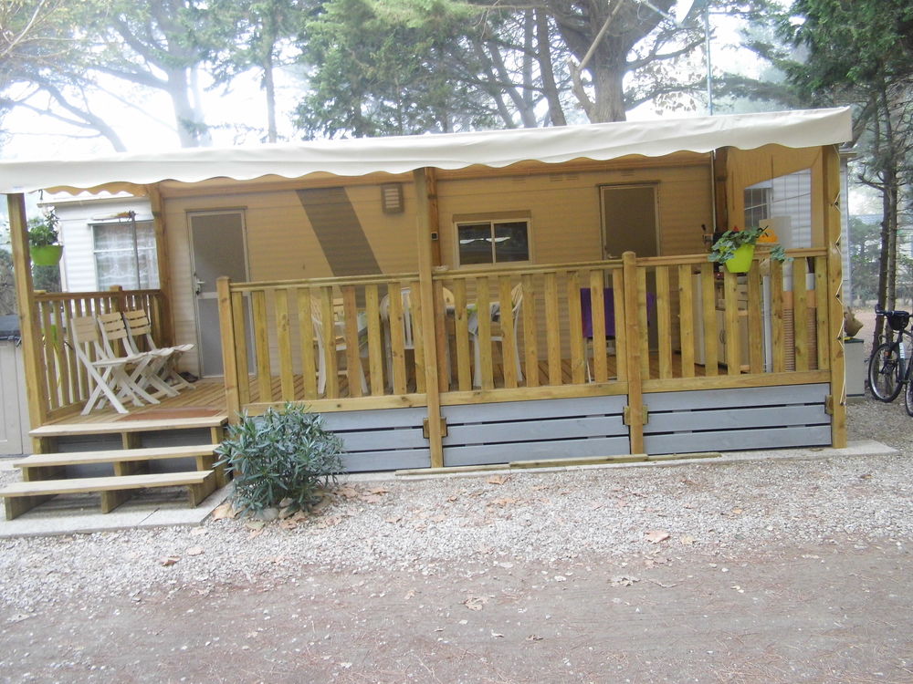   mobil home  a Sainte Marie la Mer 66470 dans camping 4* Languedoc-Roussillon, Sainte-Marie (66470)
