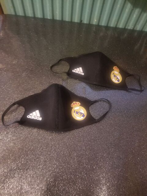 2 masques Real Madrid Adidas noir Auby (59)