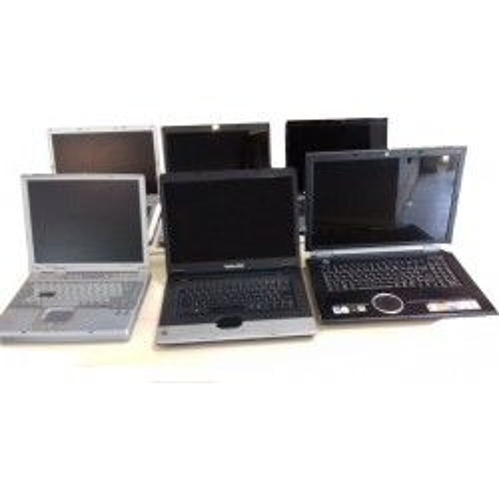 LOT D'ORDI PORTABLES POUR PIECES Matériel informatique