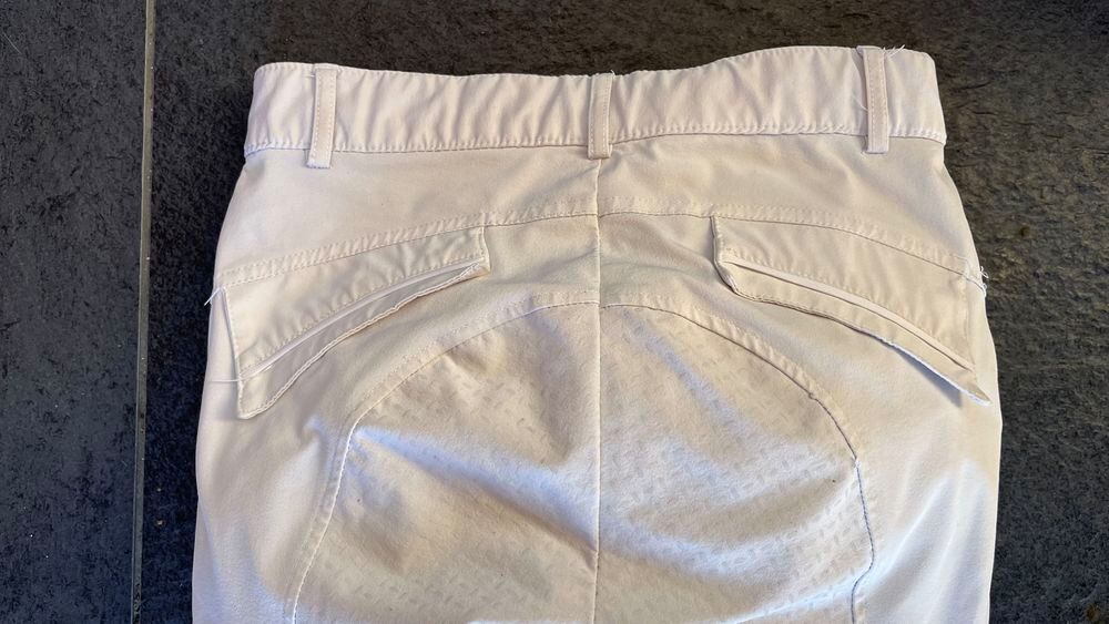 Pantalon d'&eacute;quitation blanc Equitheme Sports