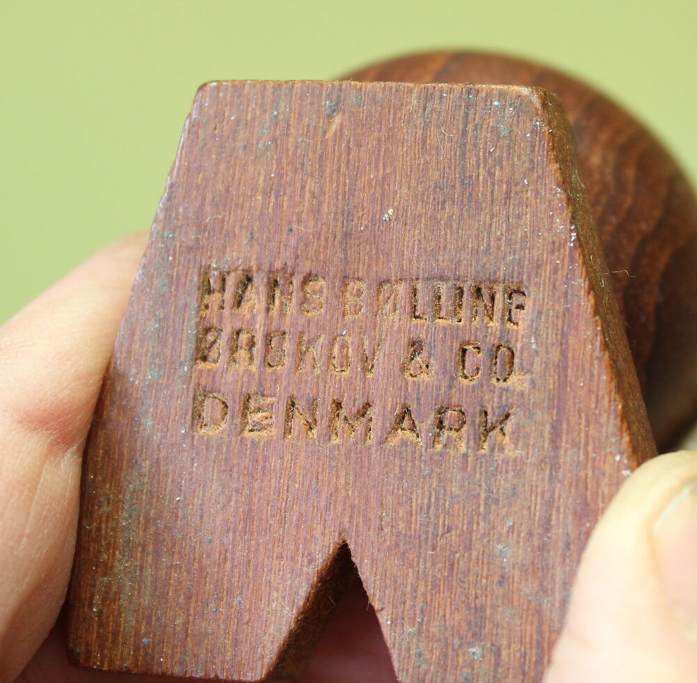 Figurine teck Hans Bolling Orskov &amp; Co Danemark
le Pessimist 