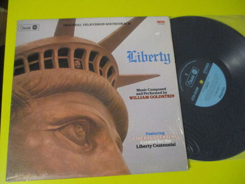 WILLIAM GOLDSTEIN 33 TOURS BOF LIBERTY SERIE  US LP 28 Lognes (77)