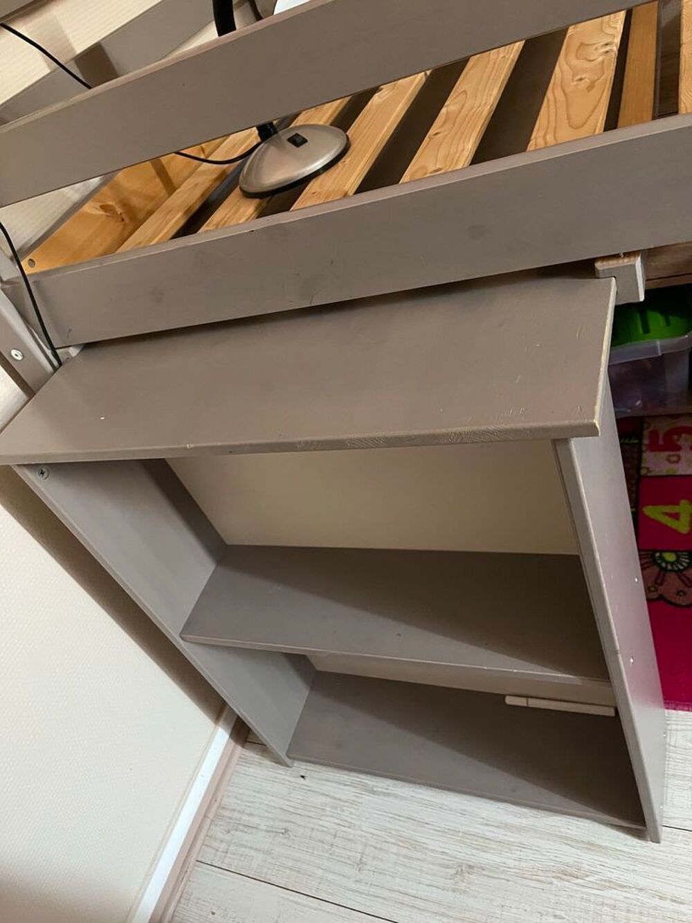 lit mezzanine enfant mi hauteur Meubles