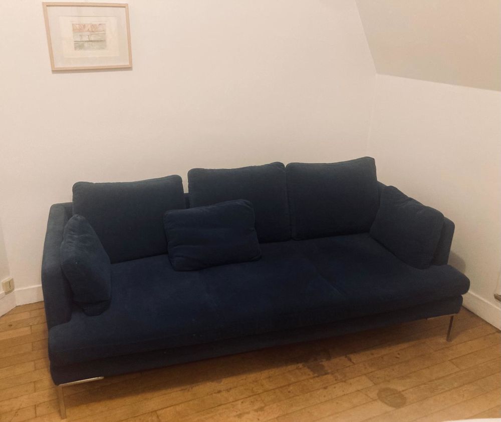 Canap&eacute; bleu BO CONCEPT - 280 € Meubles
