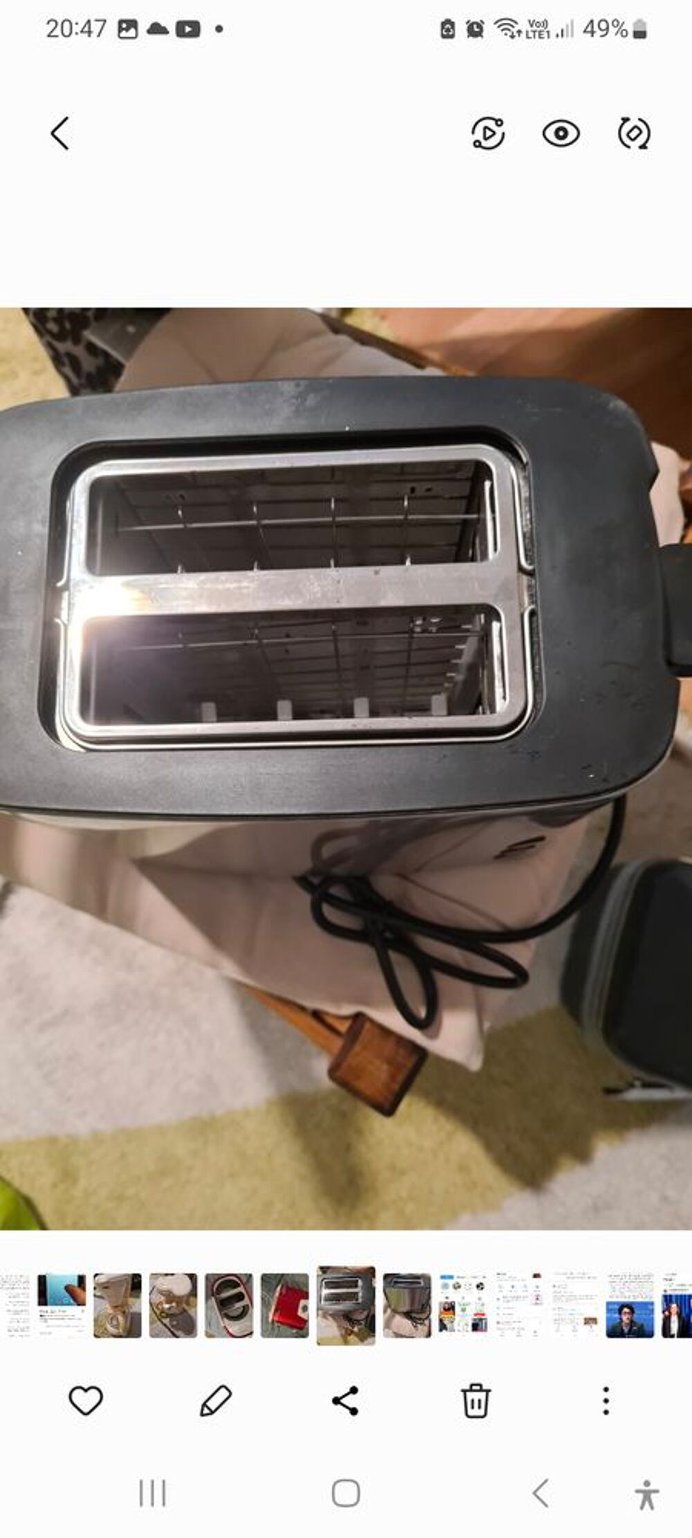 Grille pain Electroménager