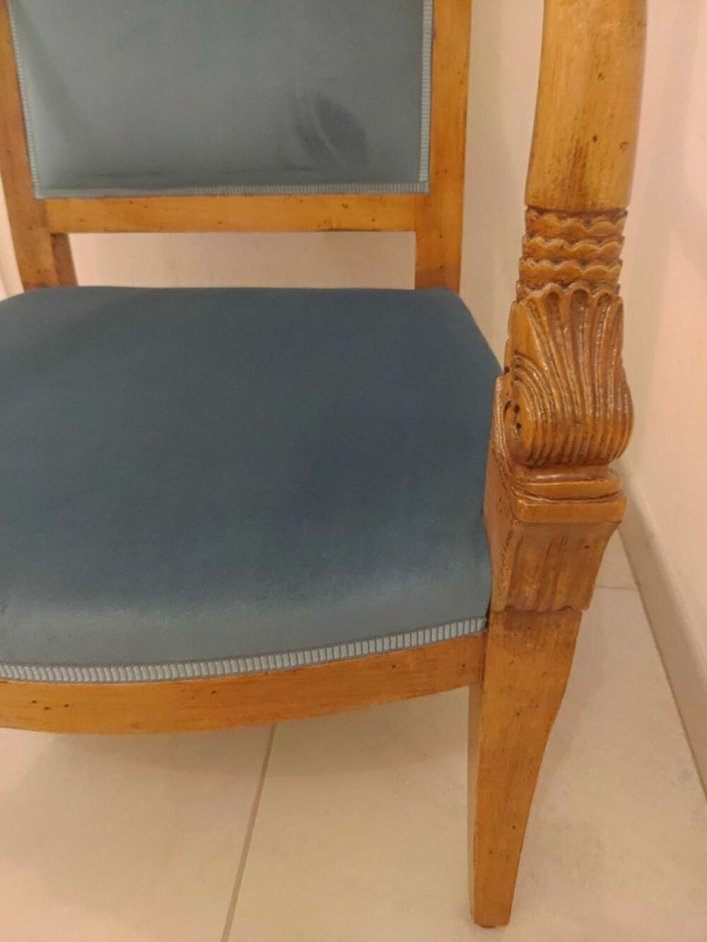 Fauteuil Design Vintage retour d'Egypte d&eacute;but 19e si&egrave;cle Meubles