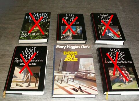 Beaux livres de Mary Higgins Clark Fr Loisirs
2 Mirecourt (88)