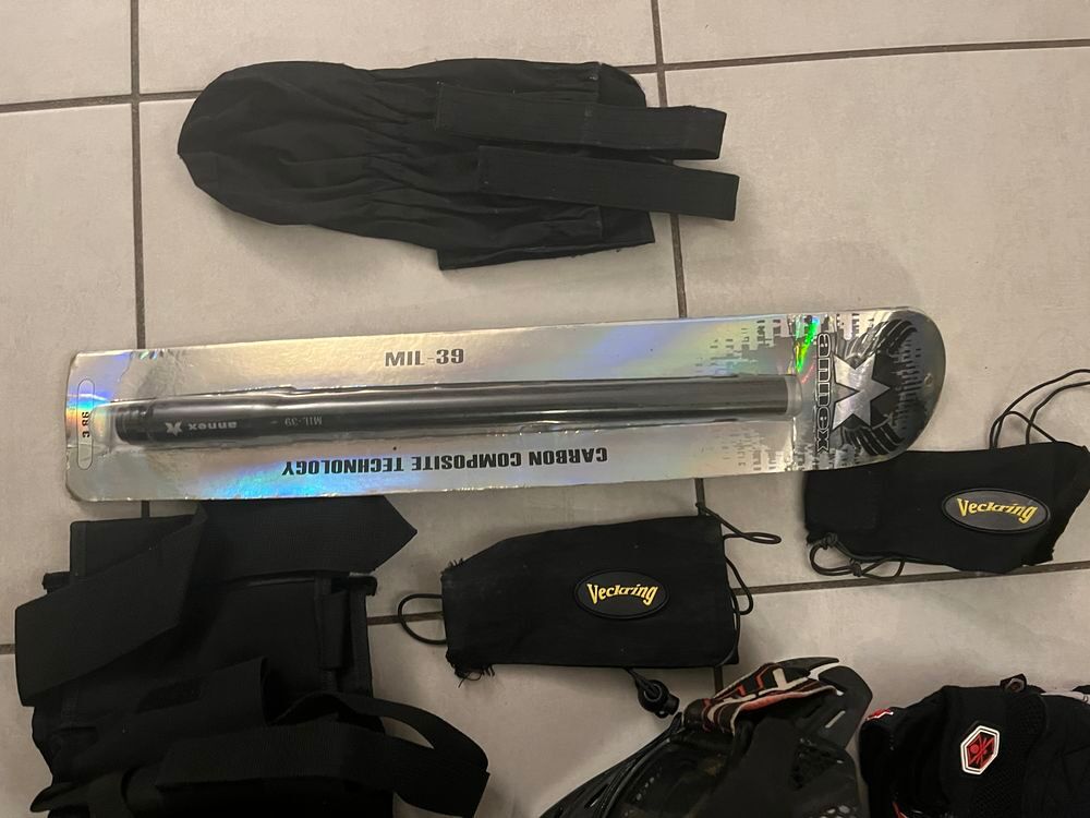 Lot paintball Tippmann 98 Custom avec canon carbone et acces Sports