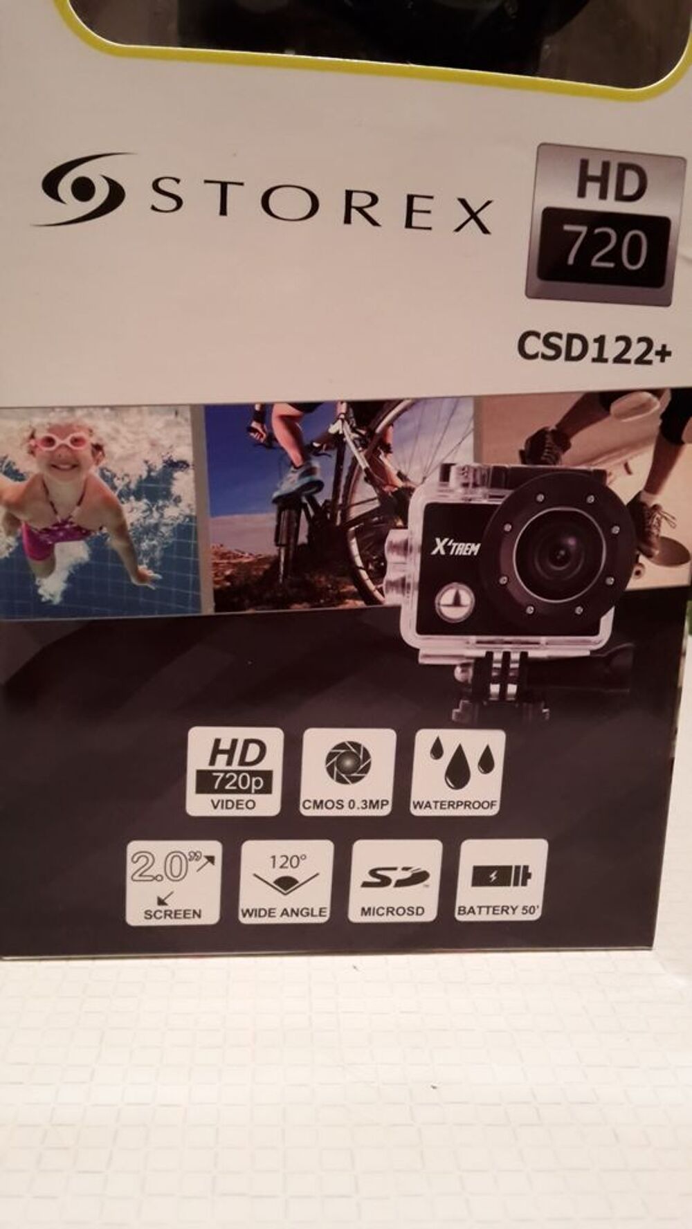 cam&eacute;ra sportive Photos/Video/TV