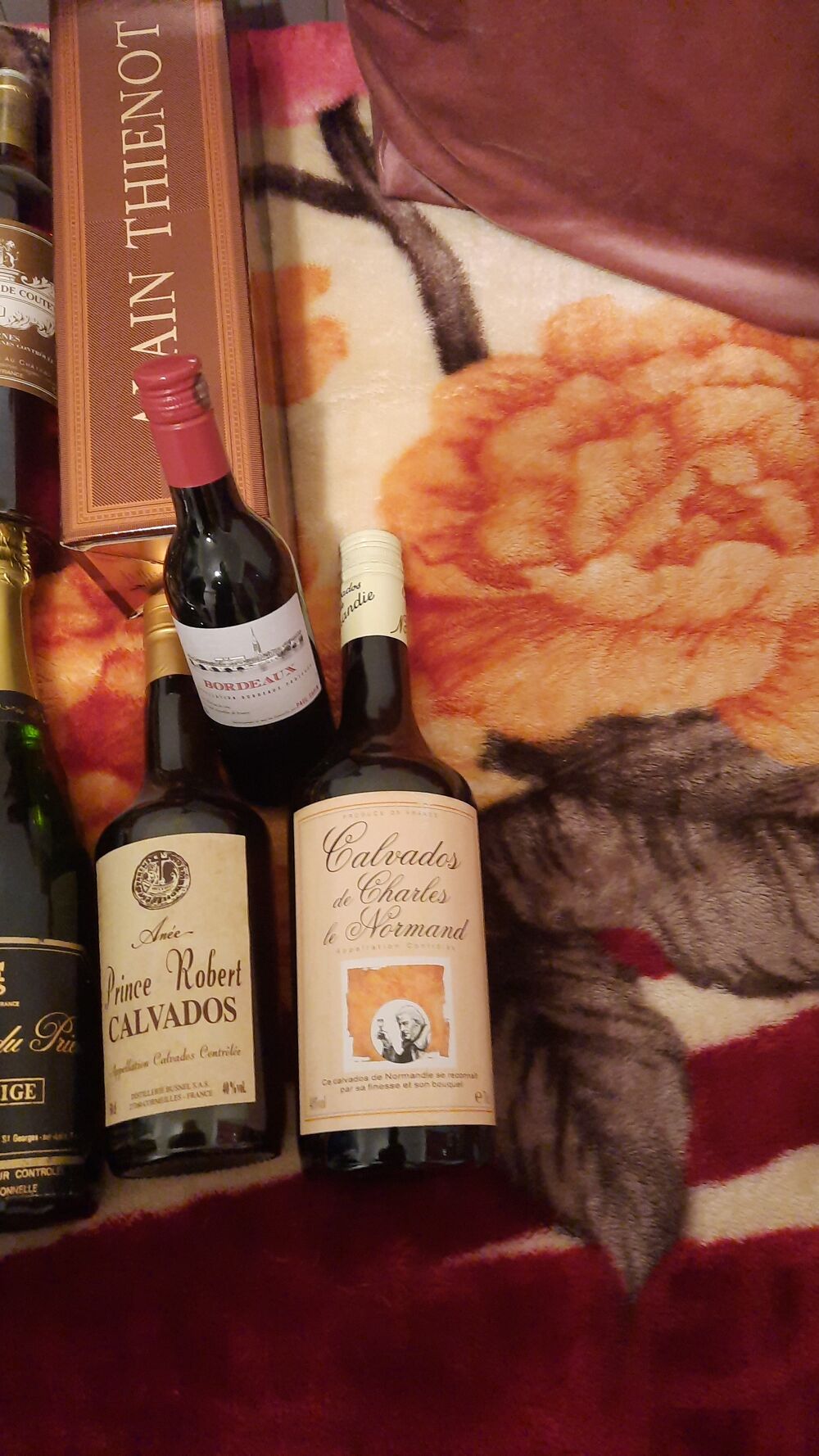 Bouteilles de vin et champagne Cuisine