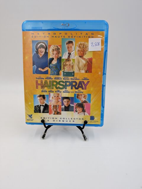 Film Blu-ray Disc Hairspray en boite 3 Vulbens (74)