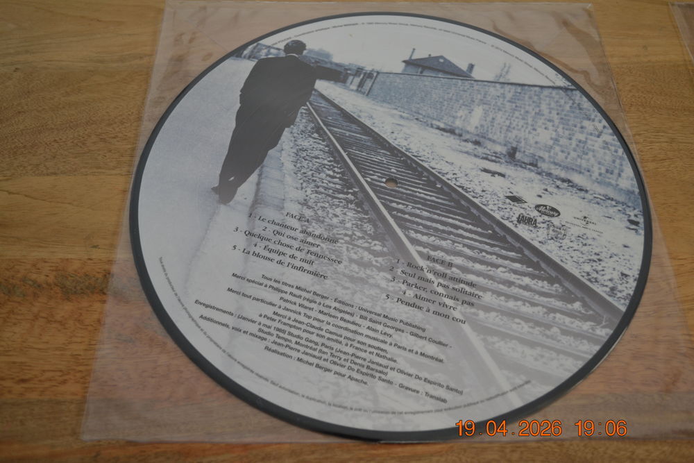 VINYLE JOHNNY HALLYDAY PICTURE NEUF CD et vinyles