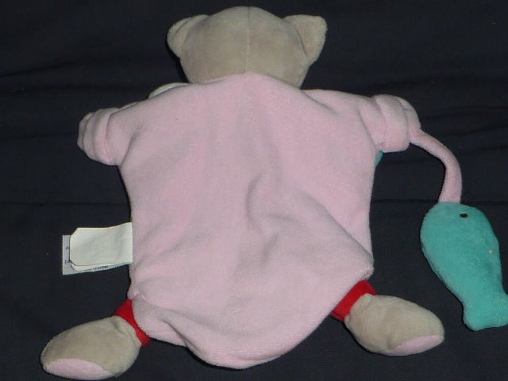 Doudou et compagnie Chat marionnette poisson Puériculture