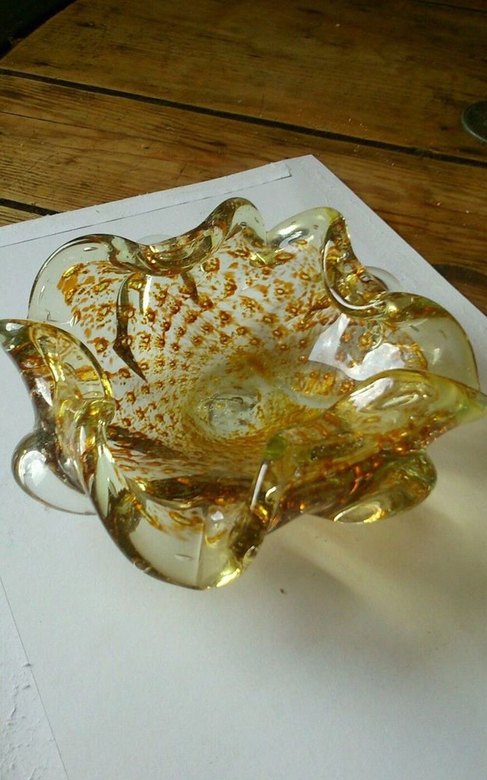 Cendrier-Coupelle-Vide poches - MURANO - Neuf - 