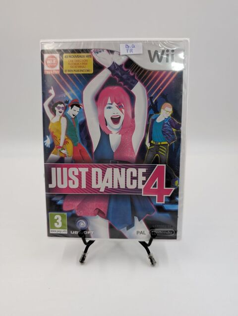 Jeu Nintendo Wii Just Dance 4 neuf sous blister (boite FR) 20 Vulbens (74)