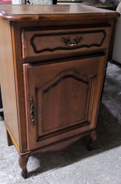 Chevet Vintage en Bois Marron 70 Bavilliers (90)