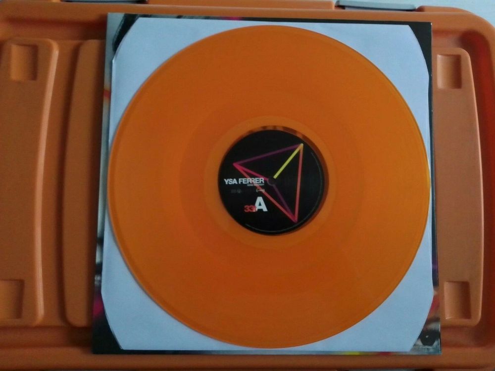 YSA FERRER RARE MAXI 33 TOURS COULEUR ORANGE COLLECTOR "SENS CD et vinyles