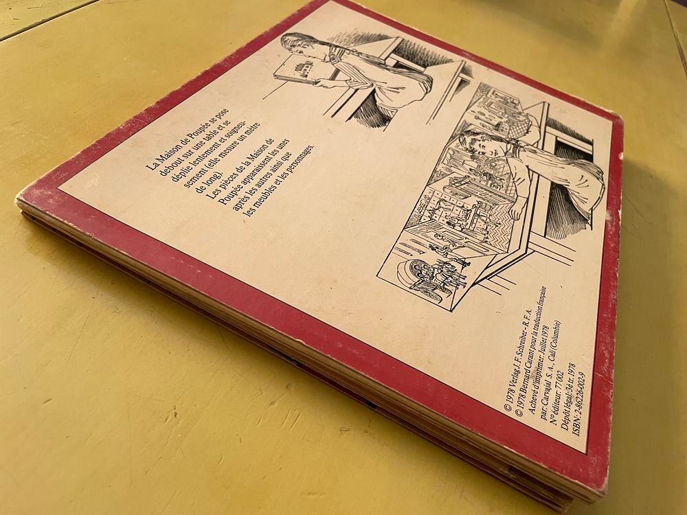 Livre ancien 1978 3D LA MAISON DE MA POUPEE Ed B.CARANT Livres et BD