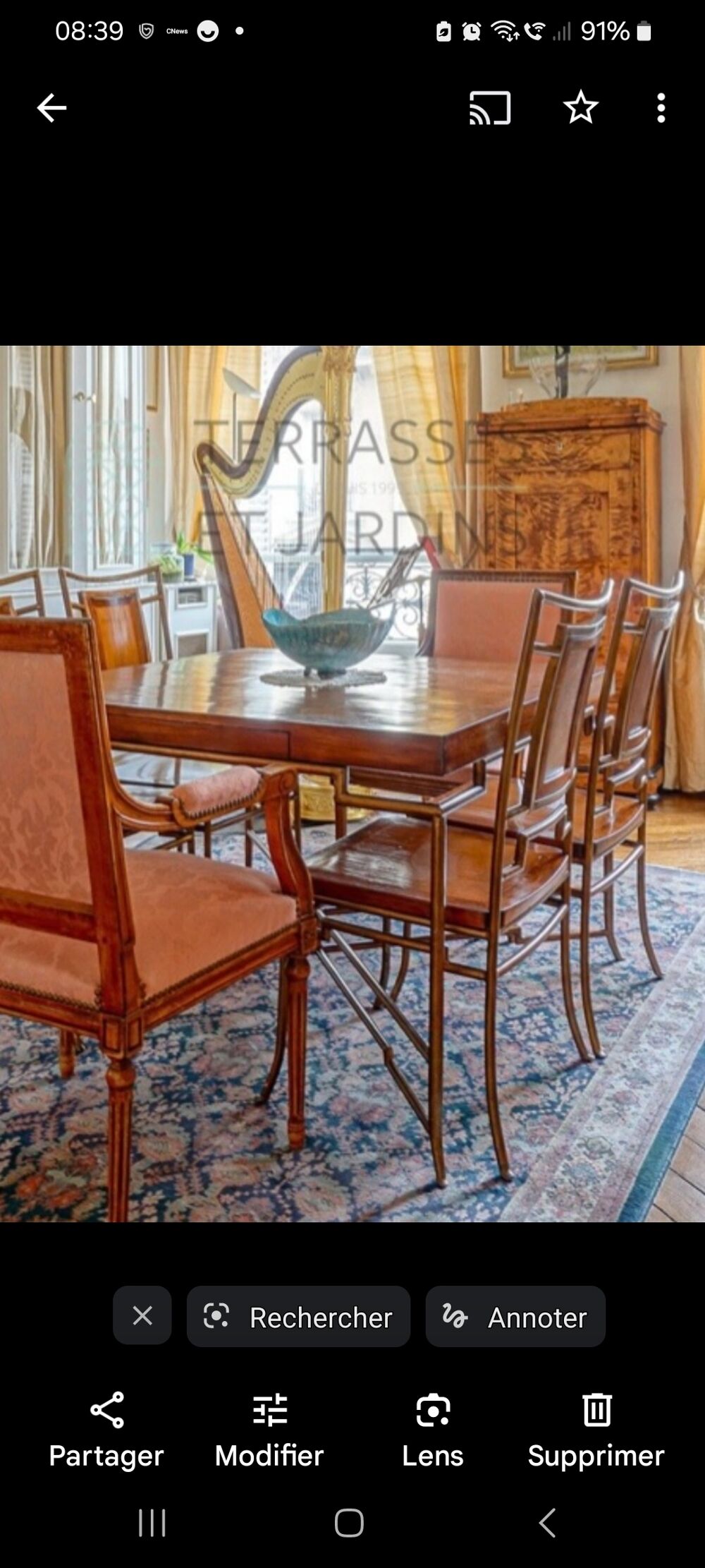 Belle table salle a manger Meubles