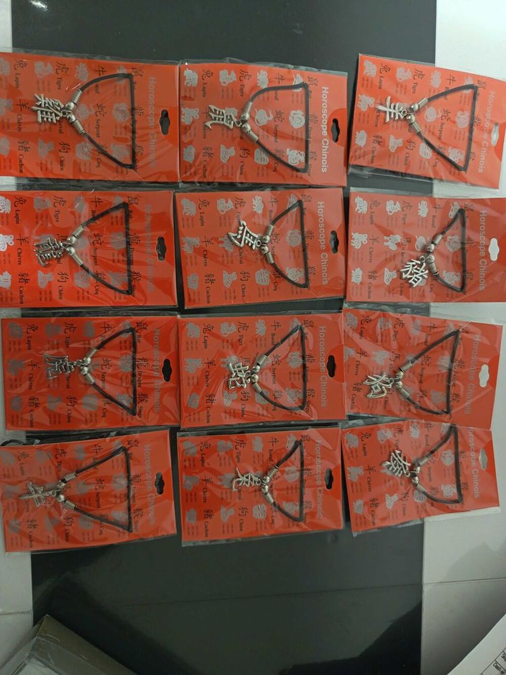 12 colliers horoscope chinois 