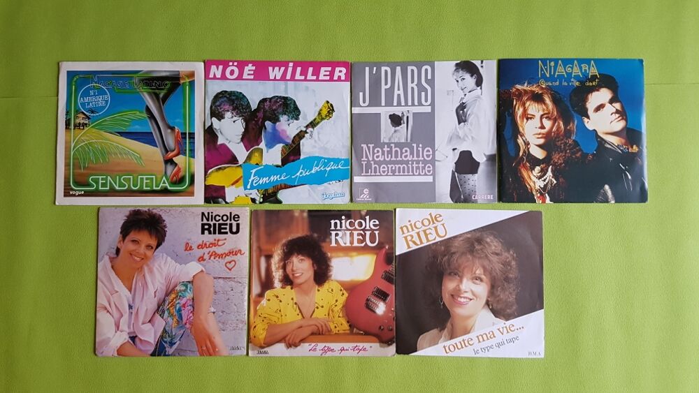 LES 45T PHOTO 8 CD et vinyles