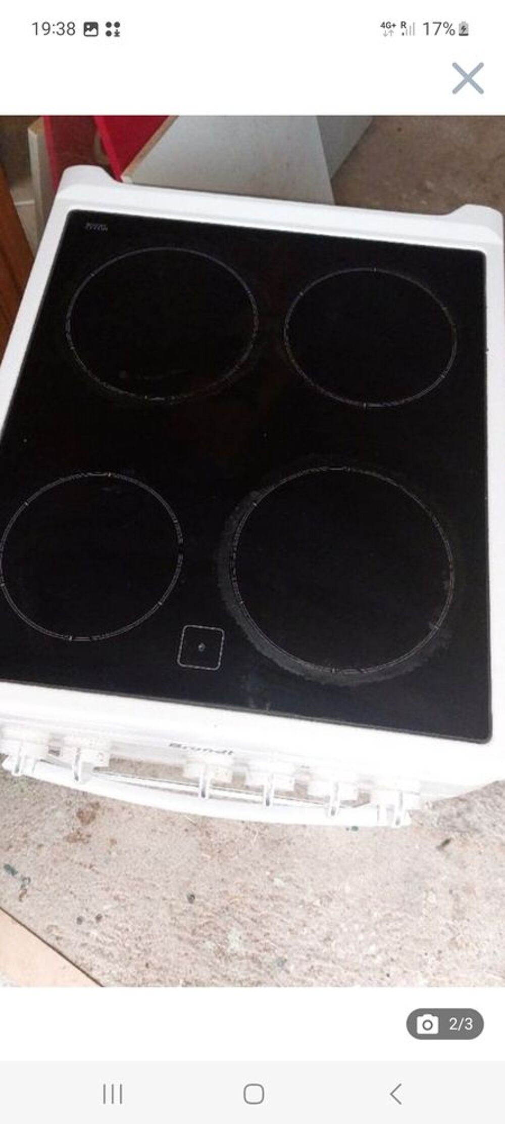 Cuisini&egrave;re &eacute;lectrique Electroménager