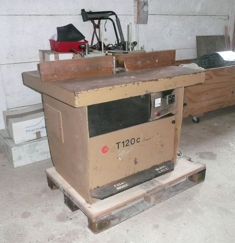   toupie de menuiserie SCM T120 C  