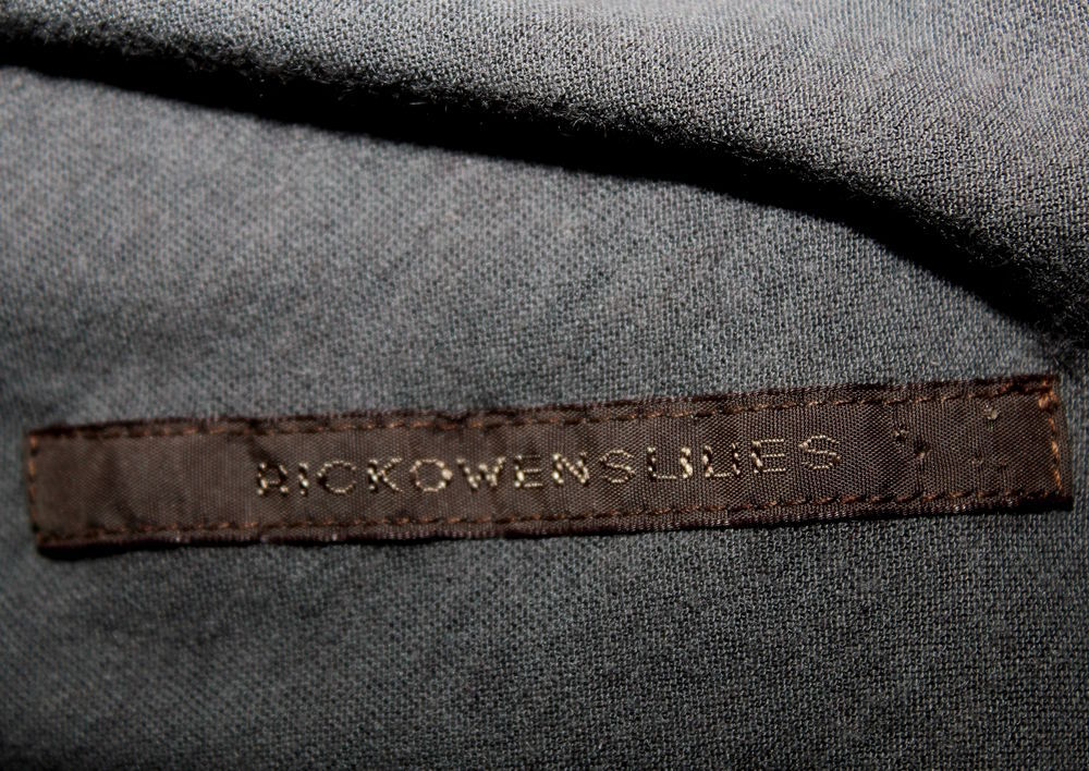 Robe drap&eacute;e RICK OWENS lilies T.40 Vêtements