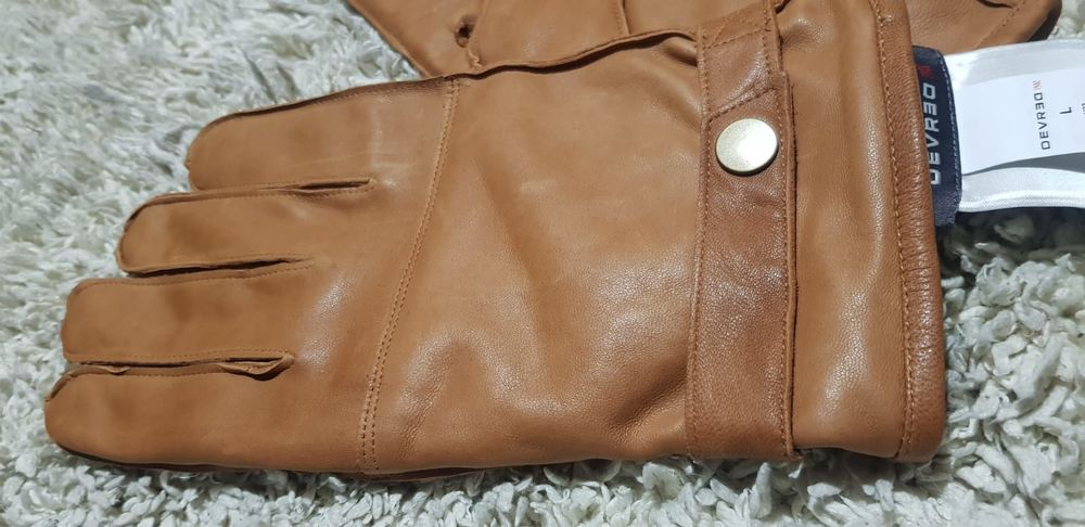 Gants homme en cuir Vêtements