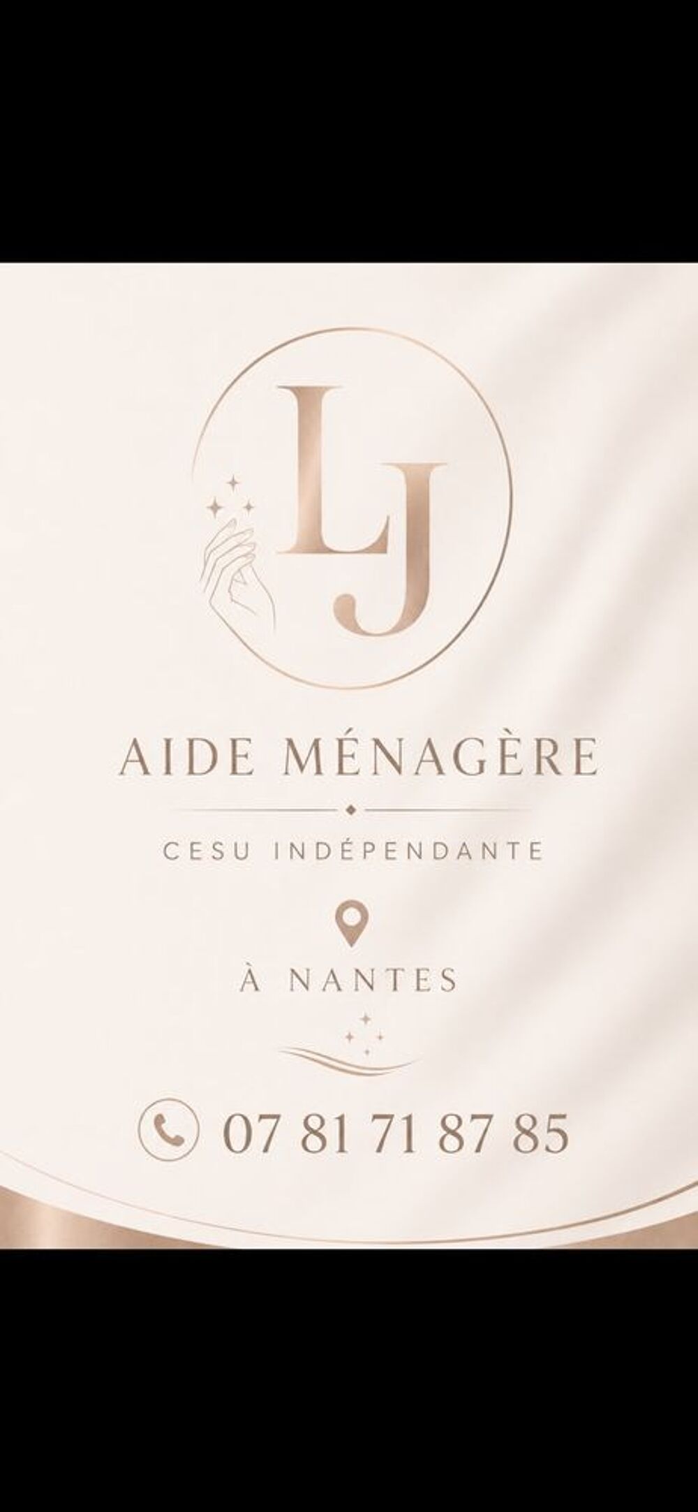   femme de ménage 