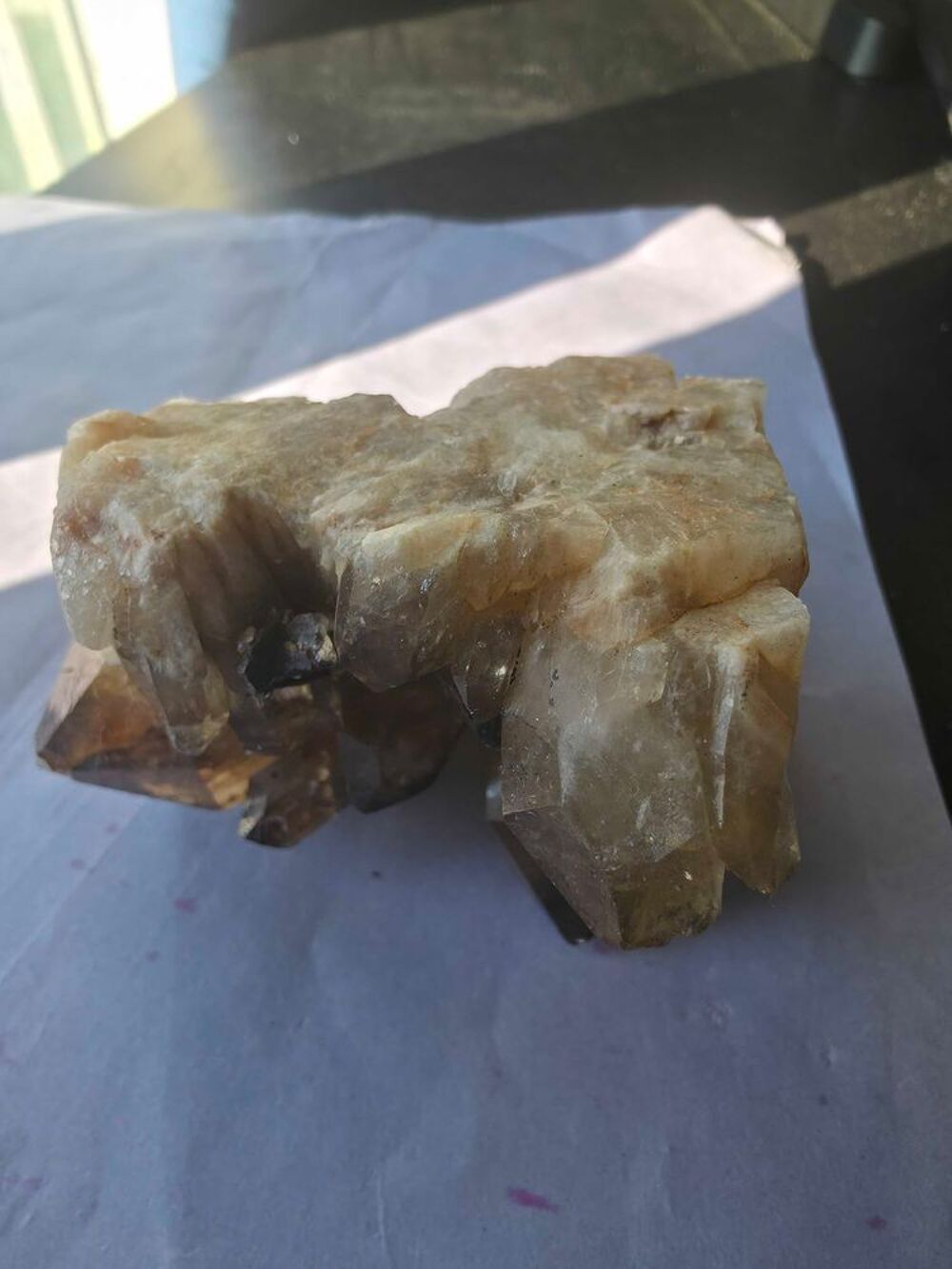 Citrine Naturelle de Kolwezi RDC-Cristal de Quartz 284g 