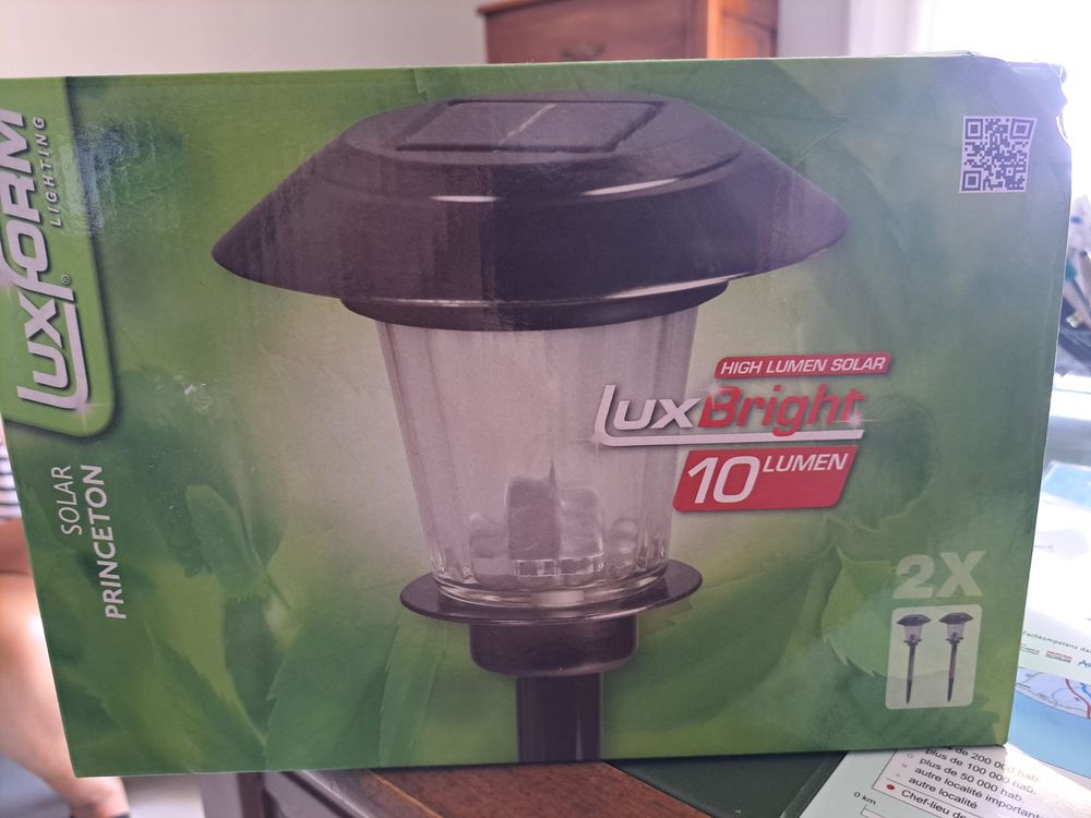 Lampe solaire de jardin Jardin