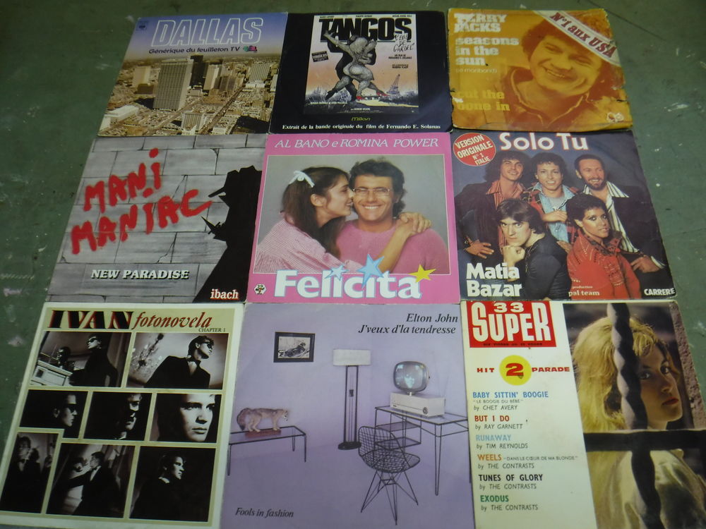 Vinyles 45T - Internationales (37 &agrave; 54) CD et vinyles
