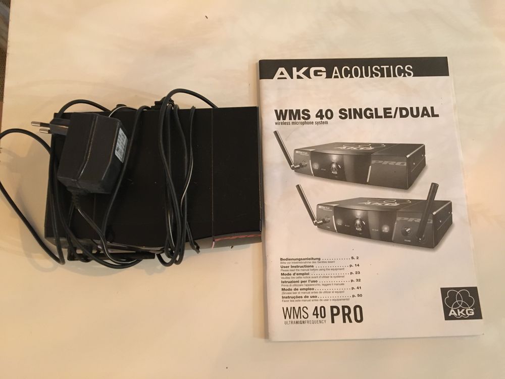 micro HT 40 Pro et &eacute;metteur HF WMS 40 Pro single/dual Instruments de musique