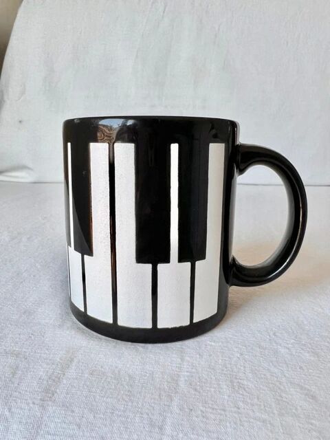 Mug Waechtersbach Piano. Céramique allemande vintage 8 Céret (66)