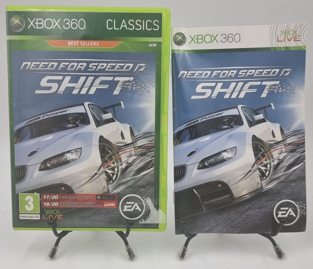 Jeu Xbox 360 Need for Speed Shift (Classics) complet Consoles et jeux vidéos