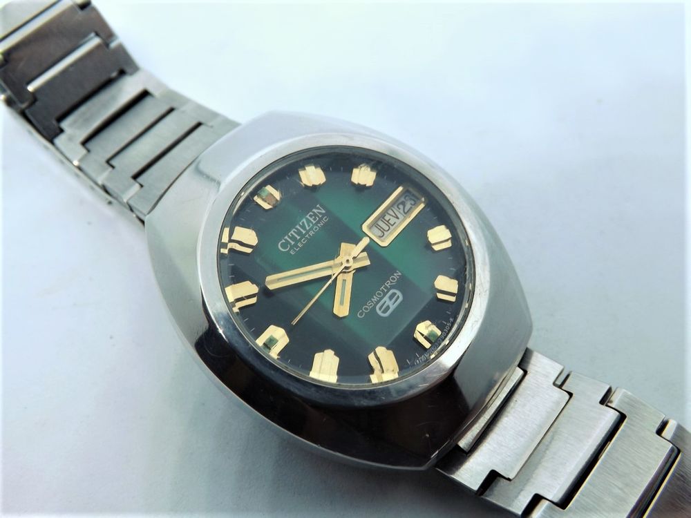 Montre Citizen Cosmotron 7804 Hi-Beat 36000 1974 Bijoux et montres