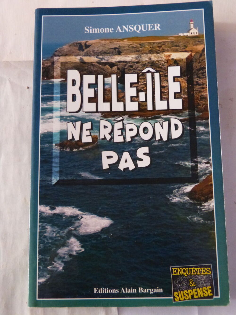 BELLE ILE NE REPOND PAS roman policier BRETON BARGAIN Livres et BD