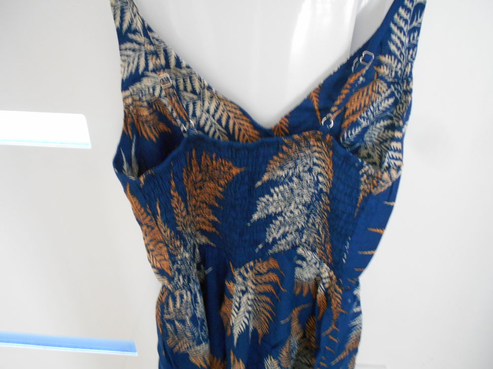 Combi-short bleu &agrave; motifs TXS/34 "La Valise De Fany" neuve Vêtements