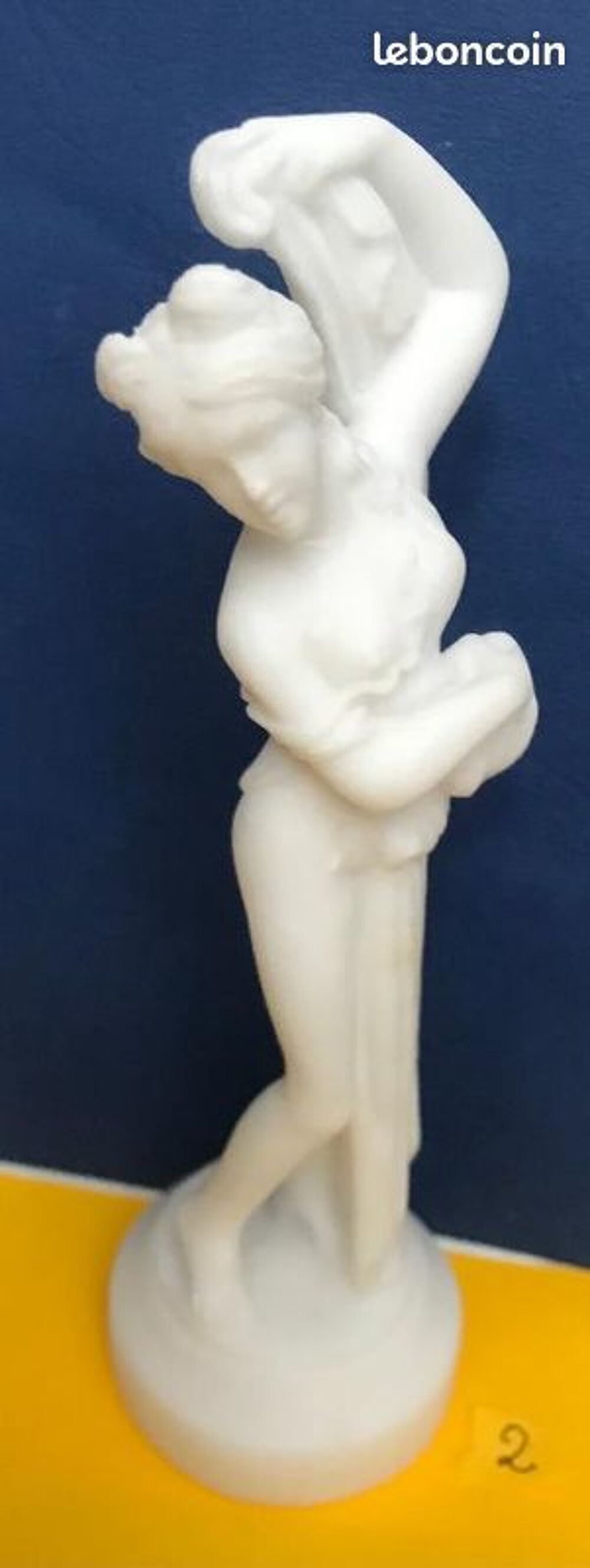 Figurine - sculpture ancienne biscuit de PORCELAINE n&deg;2 Dcoration