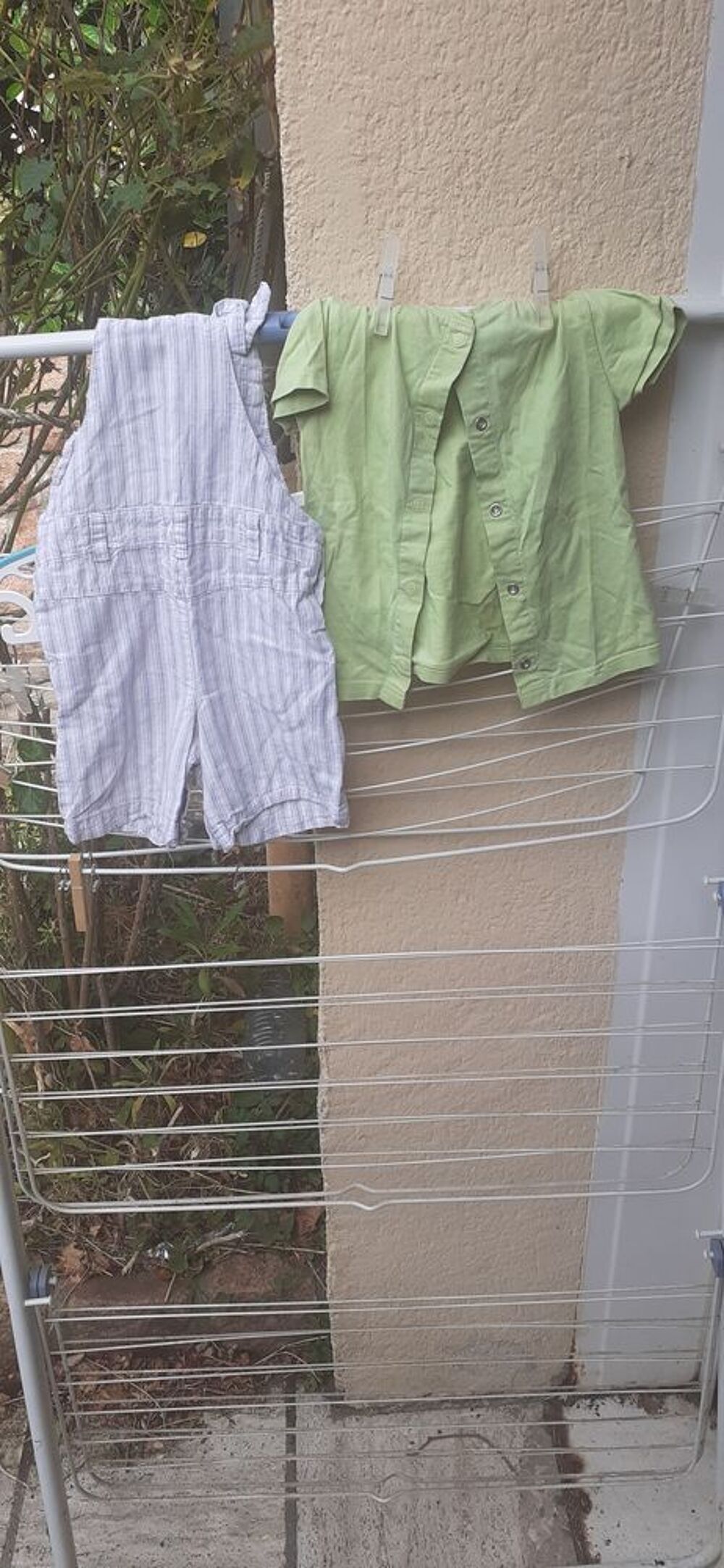 lot 3 tee shirt et 1 salopette gar&ccedil;on 12 Mois Vêtements enfants