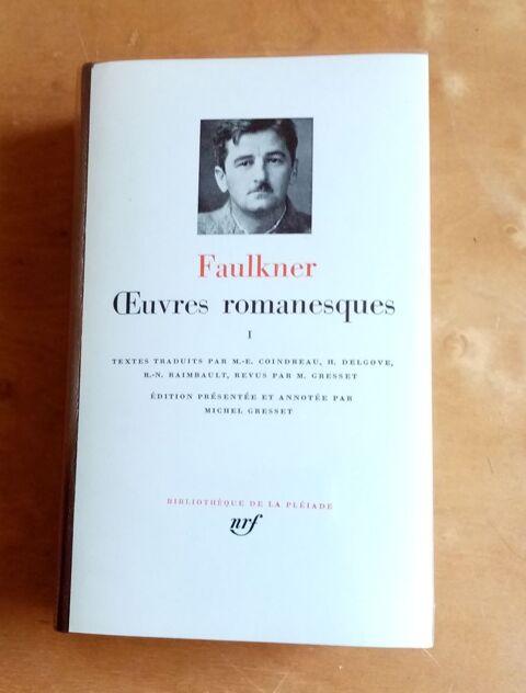 Faulkner ? Pliade ? Ouvres romanesques tome 1 18 Le Val-d'Ajol (88)
