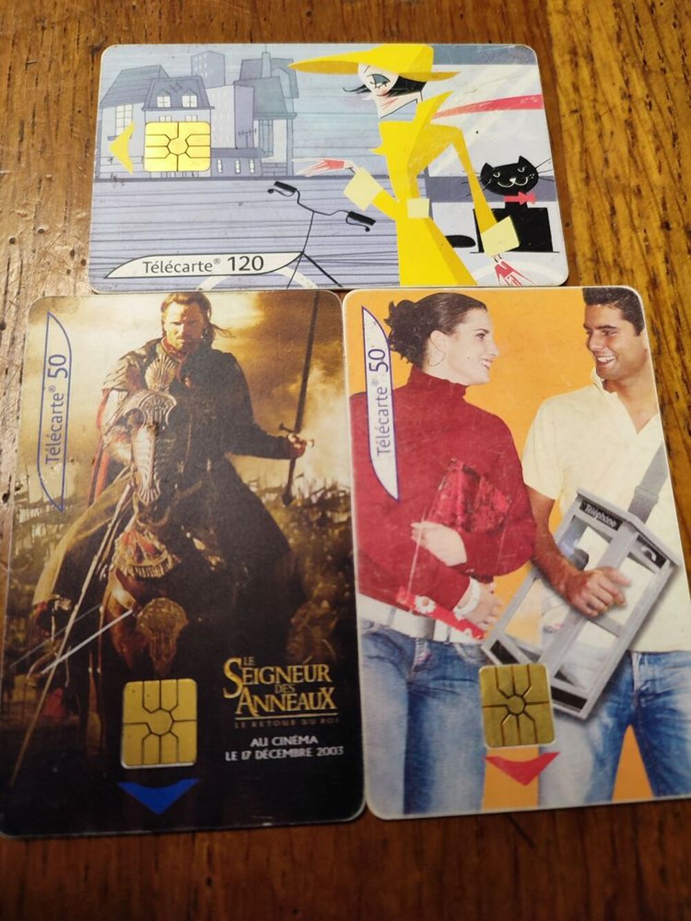 11 TELECARTES DE COLLECTION 