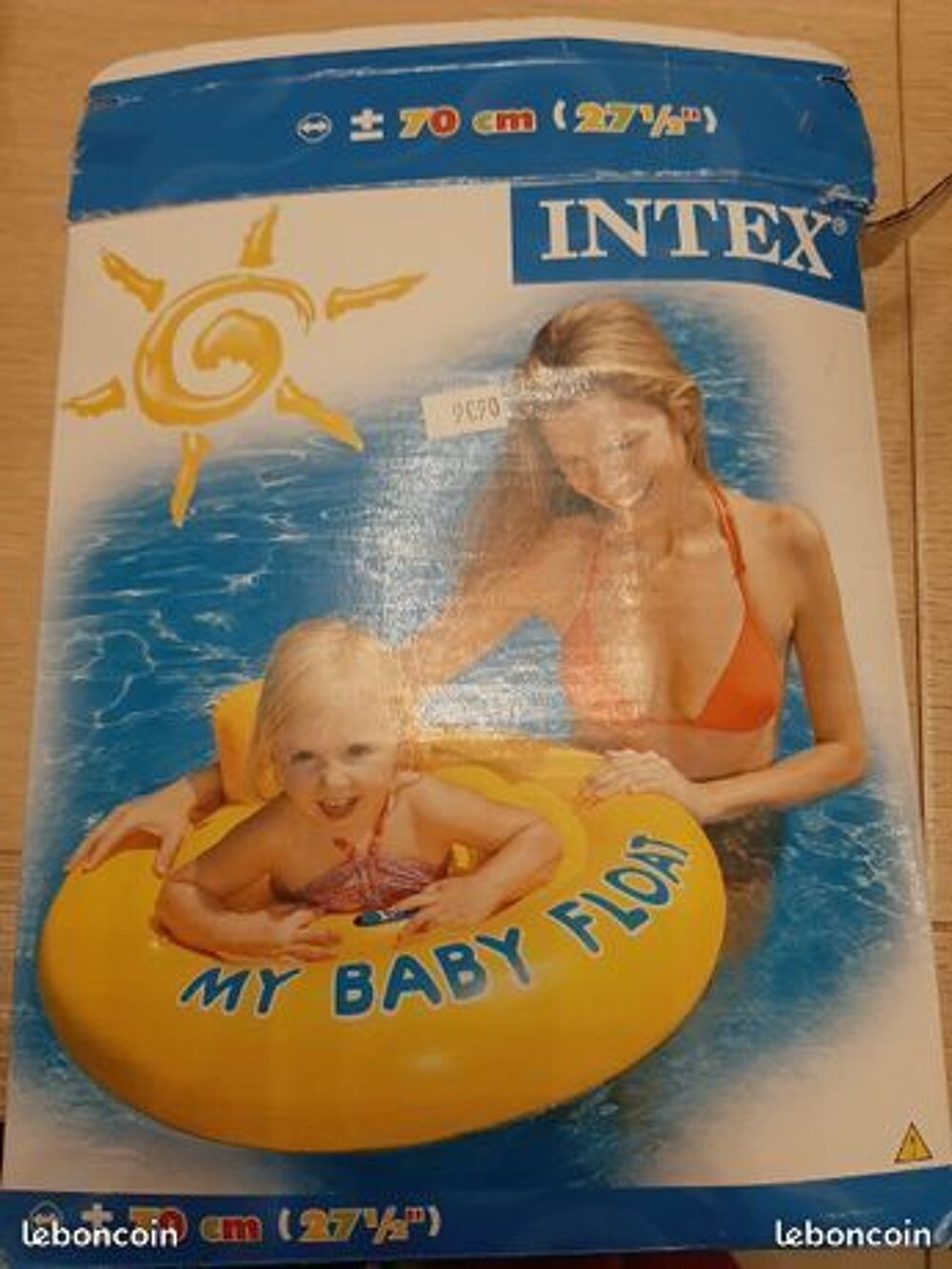 My baby float Intex Sports