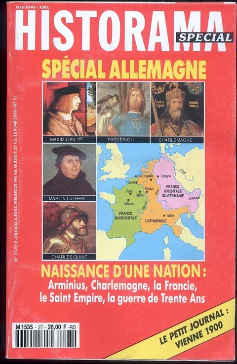 HISTORAMA SPCIAL ALLEMAGNE
1992 2 Oloron-Sainte-Marie (64)